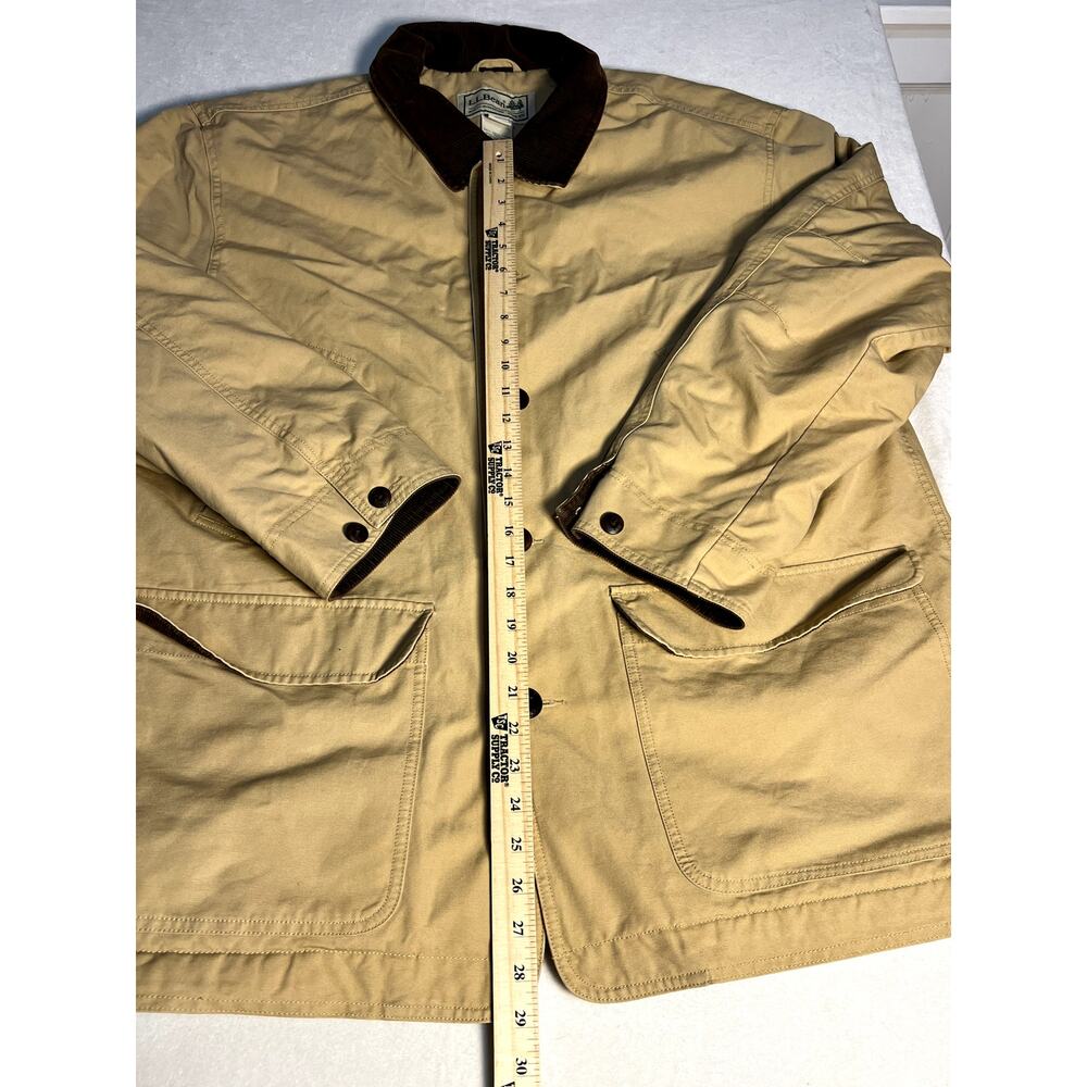 LL Bean Barn Chore Jacket 0WY20 Field Coat Thinsulate Quilted Lining Mens XXL - Picture 9 of 12